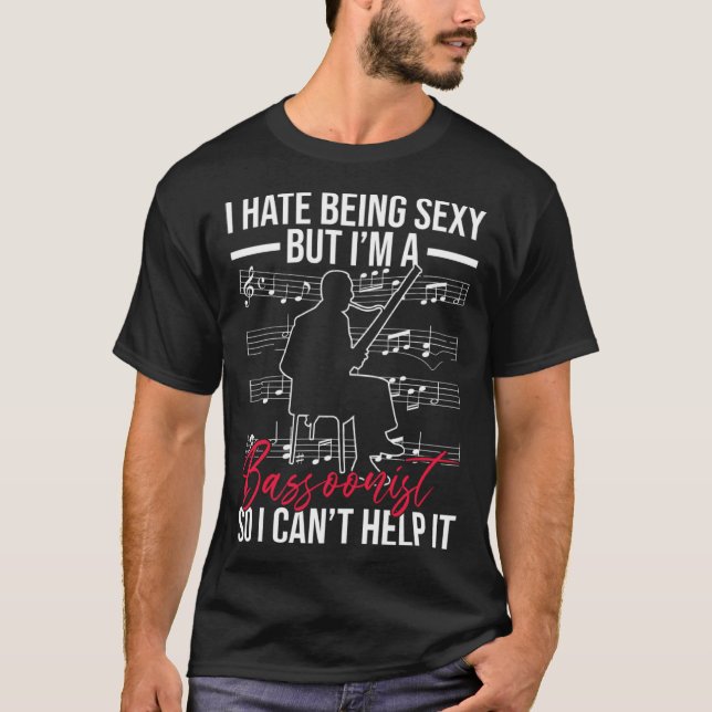Bassoonist And Bassoon Orchestra T-Shirt (Front)