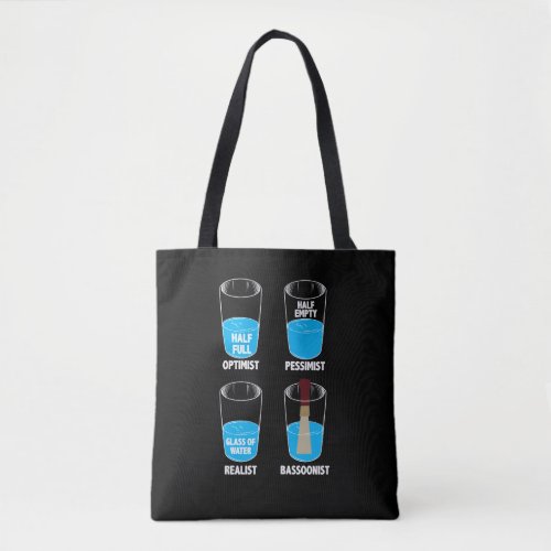 Bassoonist Water Orchestra Musician Bassoon Gift Tote Bag
