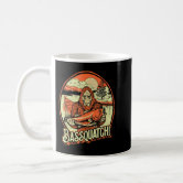 Buy Bass Fishing Mug, Funny Fishing Gifts, Bassquatch Coffee Cup