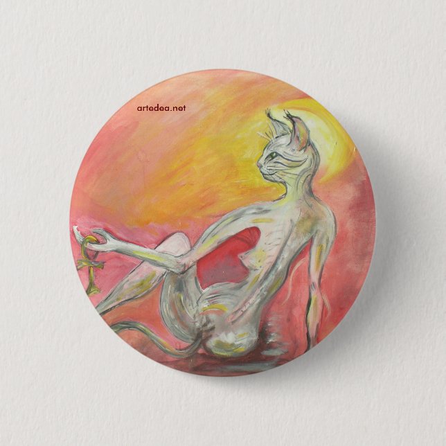 Bast, - Button (Front)