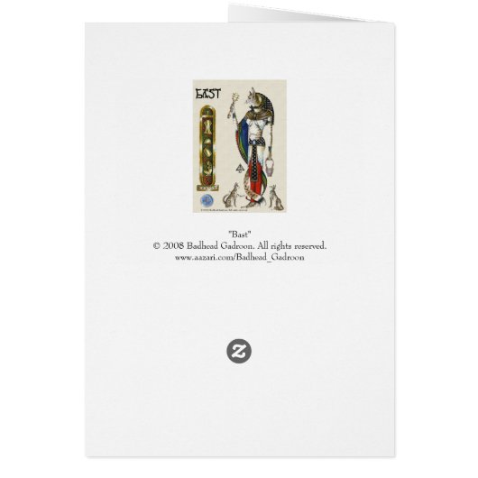 Bast Card (Back)