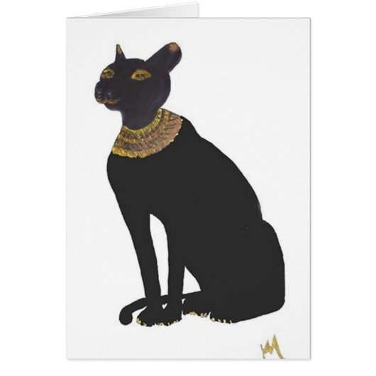 Bast Egyptian Goddess of Love Cards (Front)
