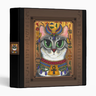 Bast Goddess Egyptian Bastet Cat Art Avery Binder