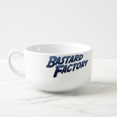 Bastard Factory Logo XL Mug _ Blue