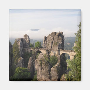 Bastei Bridge In Saxon Switzerland magnet