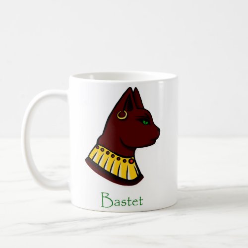 Bastet _ Ancient Egyptian Goddess Named Coffee Mug