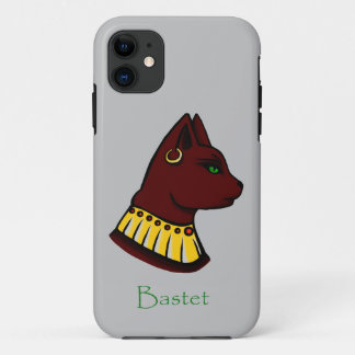 Bastet - Egyptian Cat Goddess iPhone 11 Case