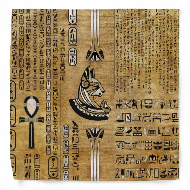 Bastet - Egyptian Goddess Bandana (Front)