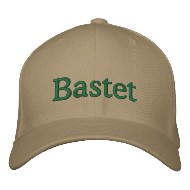 Bastet Embroidered Baseball Hat (Front)
