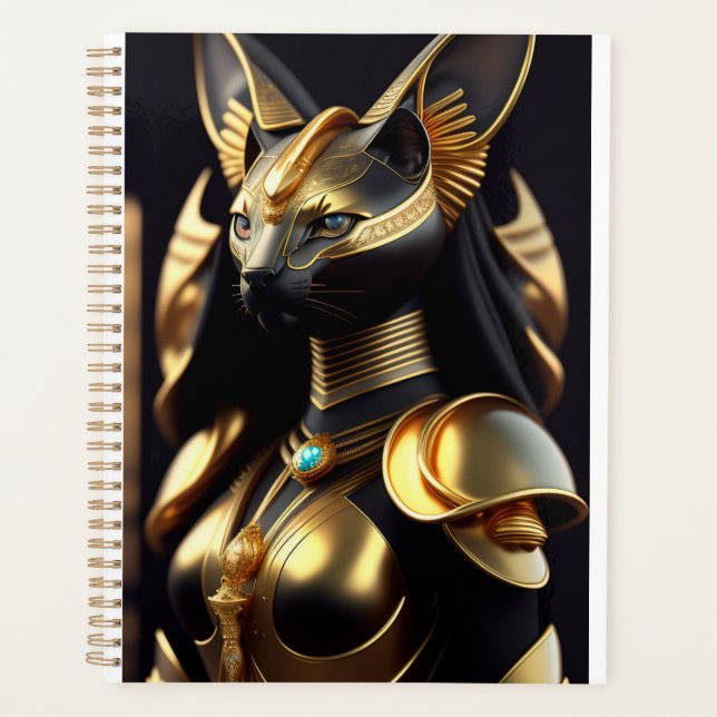 Bastet, goddess of cats planner (Front)