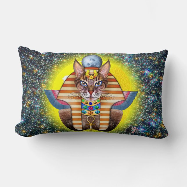 Bastet Lumbar Pillow (Front)