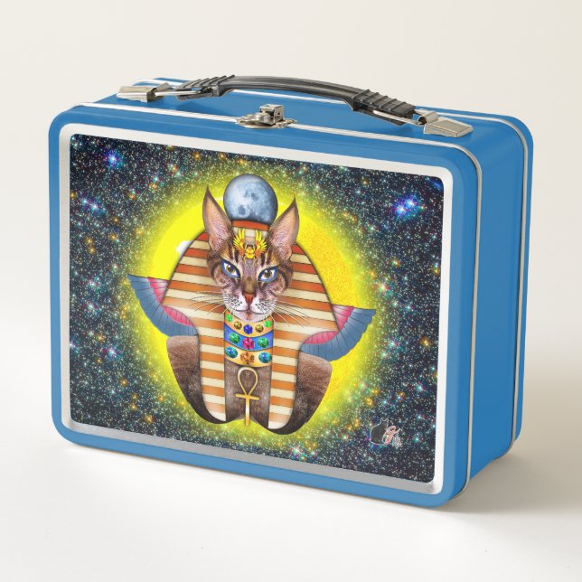 Bastet Metal Lunchbox (Front)