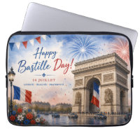 Bastille day Arc de triomphe Paris France firework