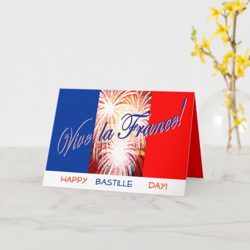 bastille day card | Zazzle