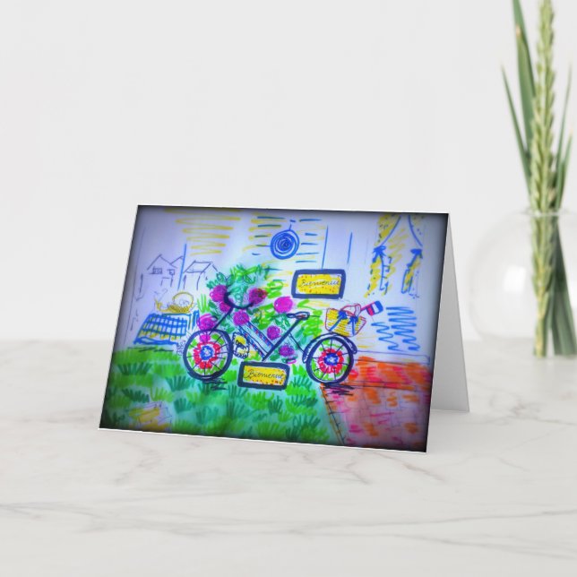 Bastille day celebration card (Front)