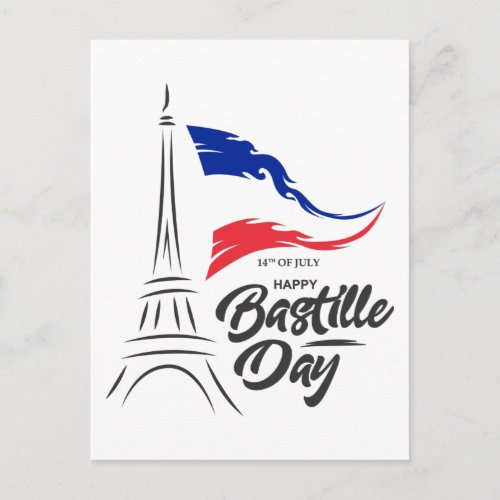 Bastille Day Eiffel Tower T_Shirt Coffee Mug Postcard