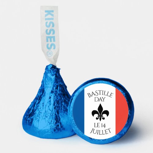 Bastille Day Fleur_de_Lis Tricolore France Flag Hersheys Kisses