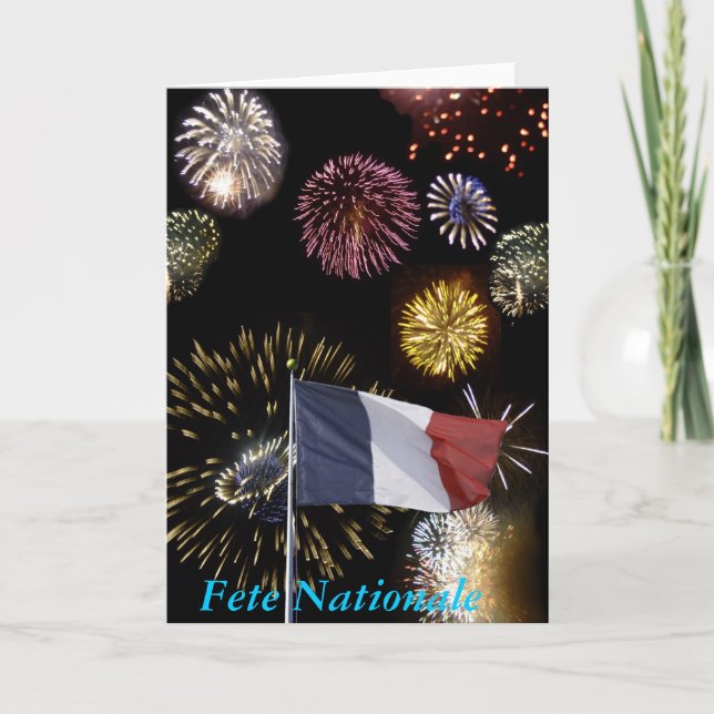 Bastille day greeting card (Front)