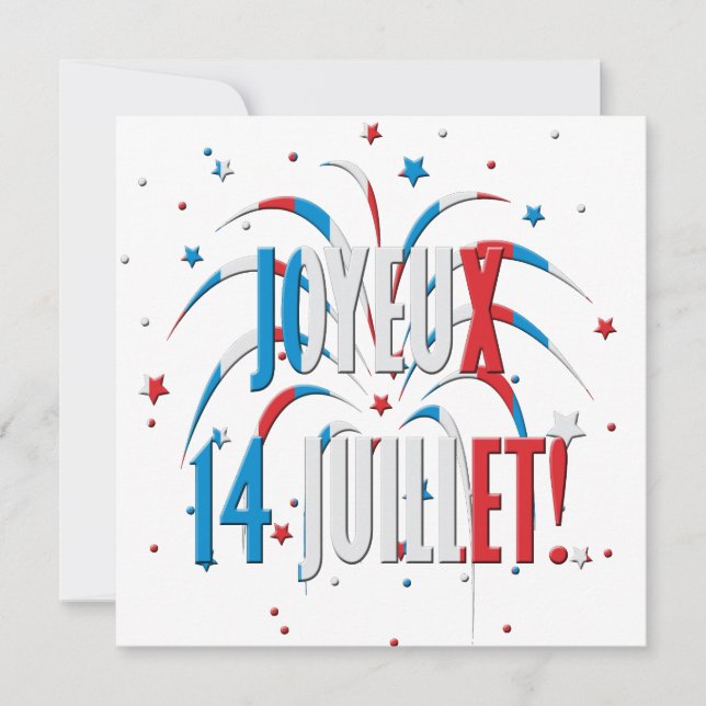 Bastille Day, Joyeux 14 juillet (Front)