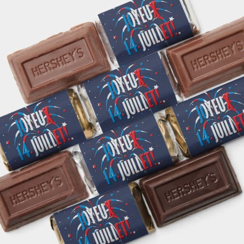 Bastille Day Joyeux 14 Juillet Hersheys Miniatures