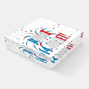 Bastille Day, Joyeux 14 juillet Paperweight