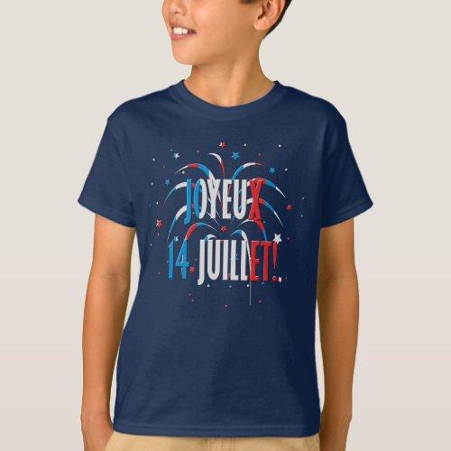 Bastille Day Joyeux 14 Juillet T_Shirt