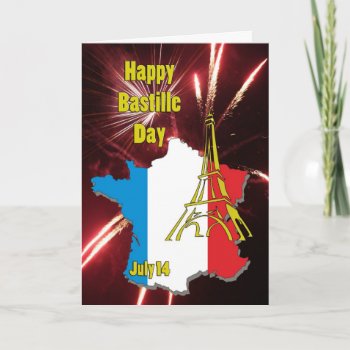 Bastille Day July 14 Card by Everydays_A_Holiday at Zazzle