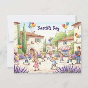 Bastille Day Postcard