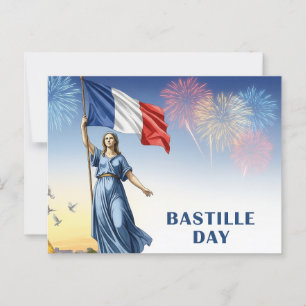 Bastille Day Postcard