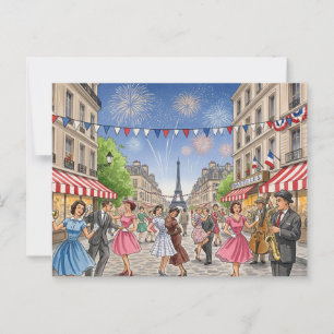 Bastille Day Postcard