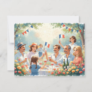 Bastille Day Postcard