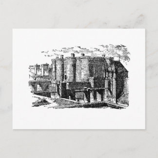 Bastille Fotress Postcard