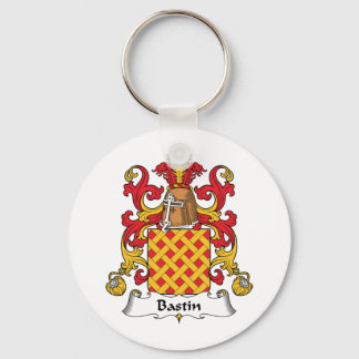 Bastin Family Crest Keychain