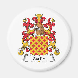 Bastin Family Crest Magnet