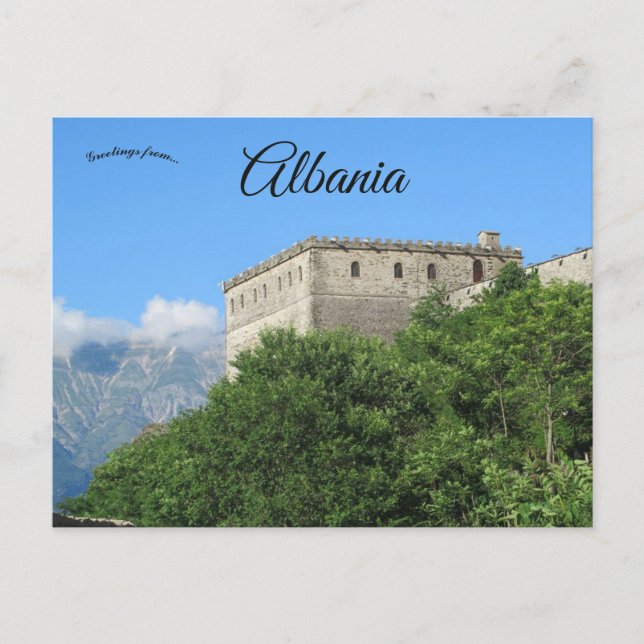Bastion of Gjirokaster Castle Gjirokaster Albania Postcard (Front)