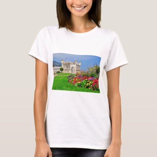 Bastion of Menton in France T_Shirt