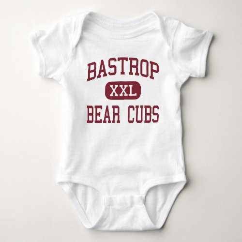 Bastrop _ Bear Cubs _ Middle _ Bastrop Texas Baby Bodysuit