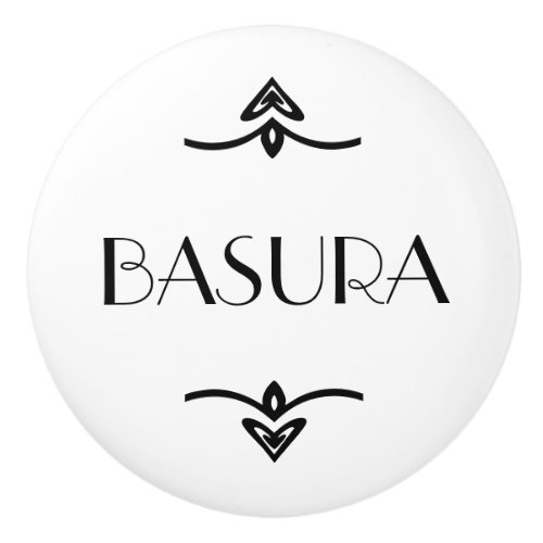 Basura Ceramic Knob