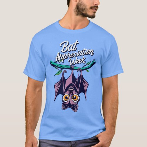 Bat Appreciation Week October T_Shirt
