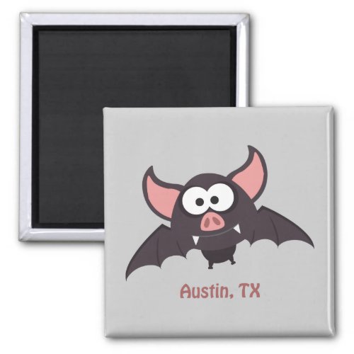 Bat _ Austin Texas Magnet