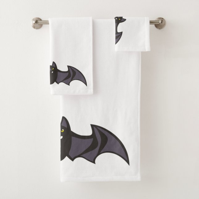 Bat Bath Towel Set (Insitu)