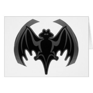 Bat Black Inv The MUSEUM Zazzle Gifts Cards