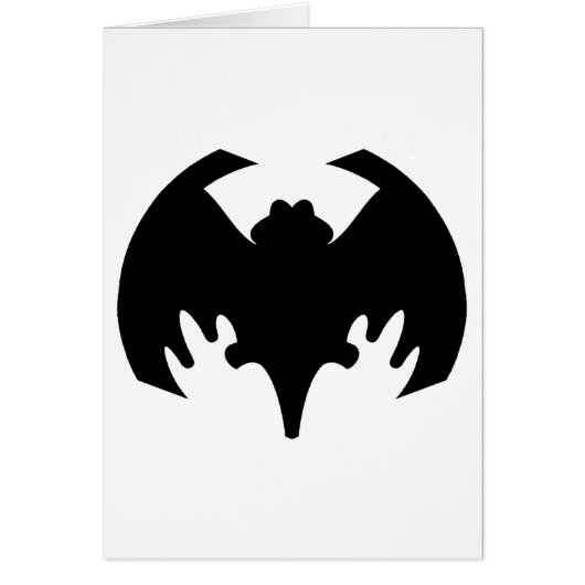 Bat Black The MUSEUM Zazzle Gifts (Front)