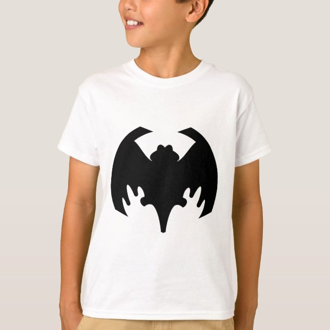 Bat Black The MUSEUM Zazzle Gifts T-Shirt (Front)