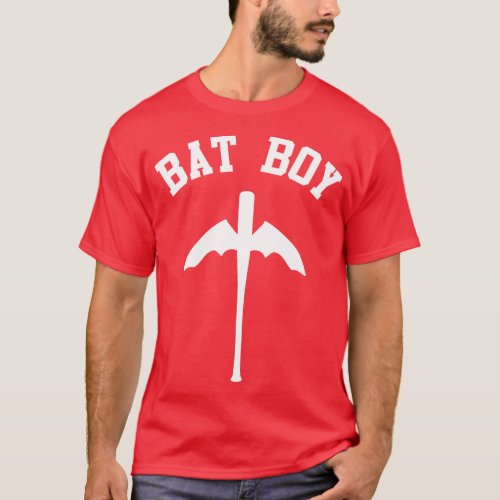 Bat Boy back print T_Shirt