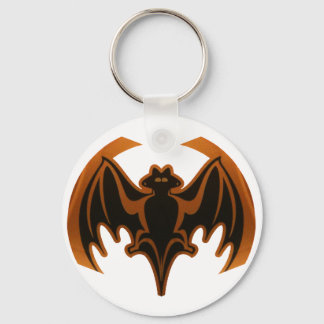 Bat Brown The MUSEUM Zazzle Gifts Keychain