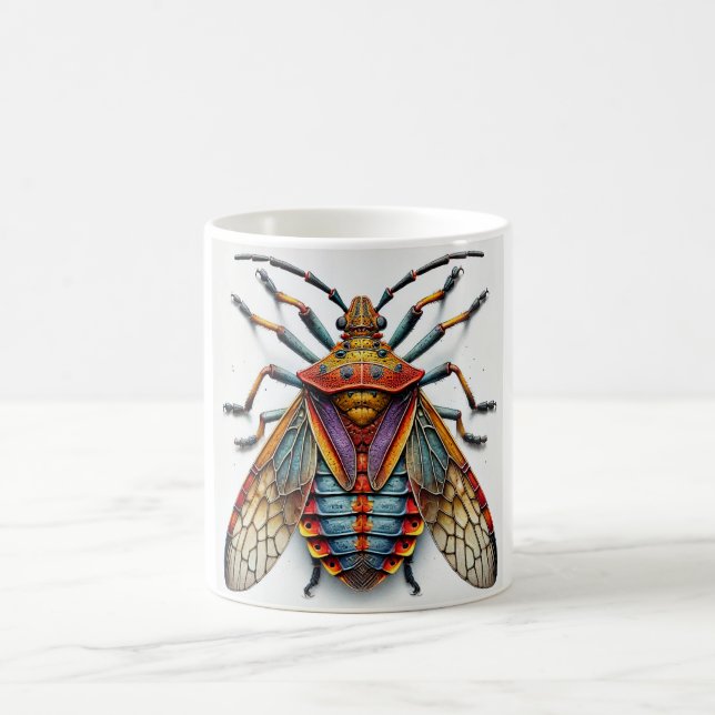 Bat Bug Insect 300824IREF203 - Watercolor Coffee Mug (Center)