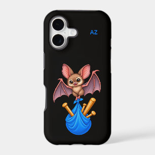 Bat Carrying Baseball Bats Personalized iPhone 17 Case