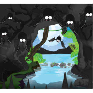 Bat Cave Cutout
