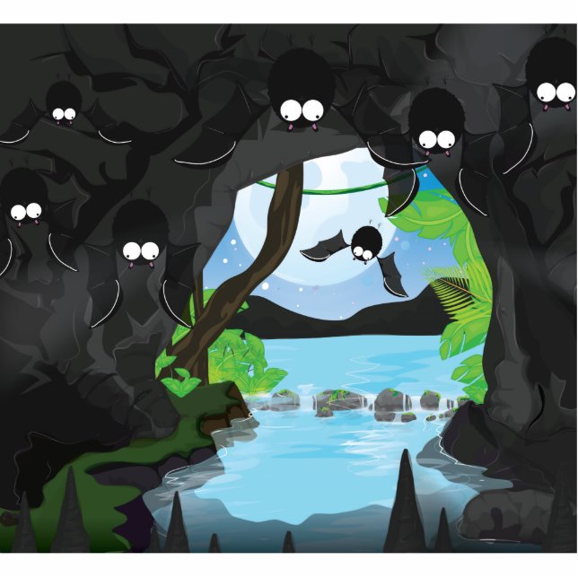Bat Cave Cutout (Front)